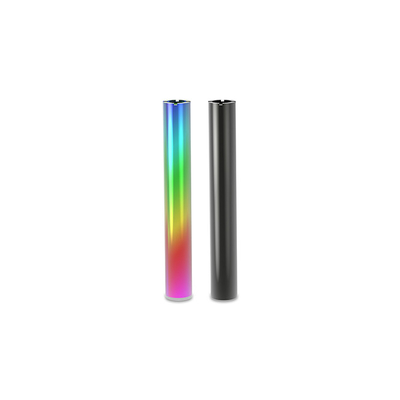 Regenbogen dünner Buttonless heizen Mikro-USB Vorwurf Vape-Körperverletzungs-350mah vor