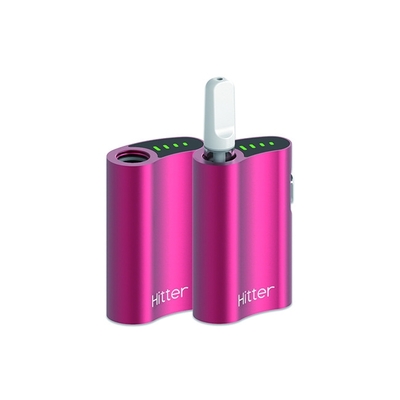 Heizen tragbares Metall gebogene Kammer Vape-Batterie-Gewohnheit für 510 Patronen vor