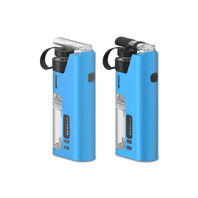 2 in 1 rauchendem Gerät-Glastrinkwasserbrunnen Öl-Smarts E Rig Concentrates Vape Pen Battery