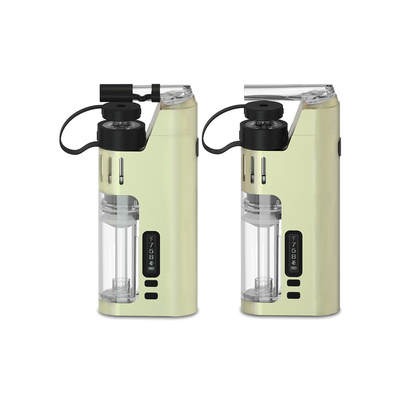 2 in 1 rauchendem Gerät-Glastrinkwasserbrunnen Öl-Smarts E Rig Concentrates Vape Pen Battery