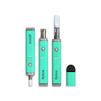 Hybrides cbd 4.3V 650mah variabler Spannungs-Konzentrat-Zerstäuber-Pen Preheats