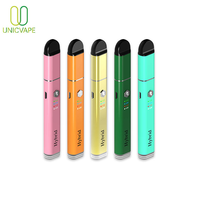 Heizen Sie Konzentratwachszerstäuberstift hybride Cbd-Quarz-Spule 650Mah vor