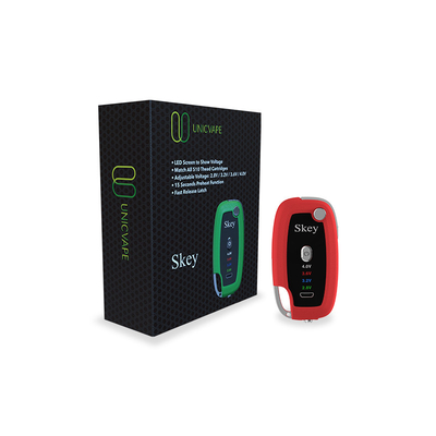 Tragbare Schlüsseluhrkette, die 510 Batterie-variable Spannung der Faden-Batterie-CBD Vape raucht