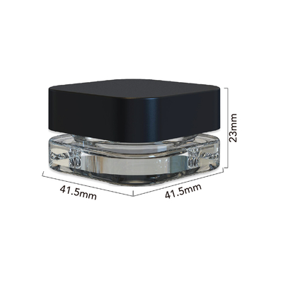 Kleines Wachs-konzentrieren Glasklecks-Gläser Nahrungsmittelgrad des Behälter-5ml 7ml 10ml